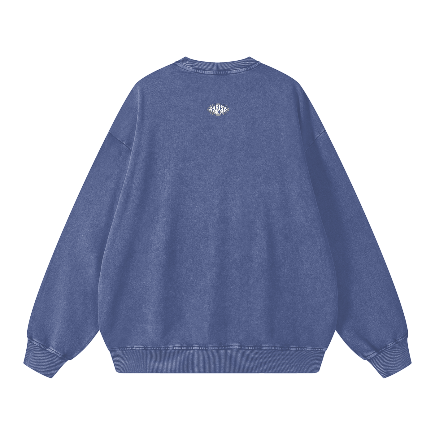Blue Oversized Sweatshirt