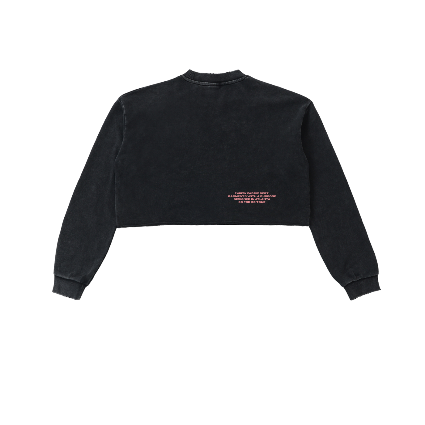 "Respect Women" Cropped Sweatshirt