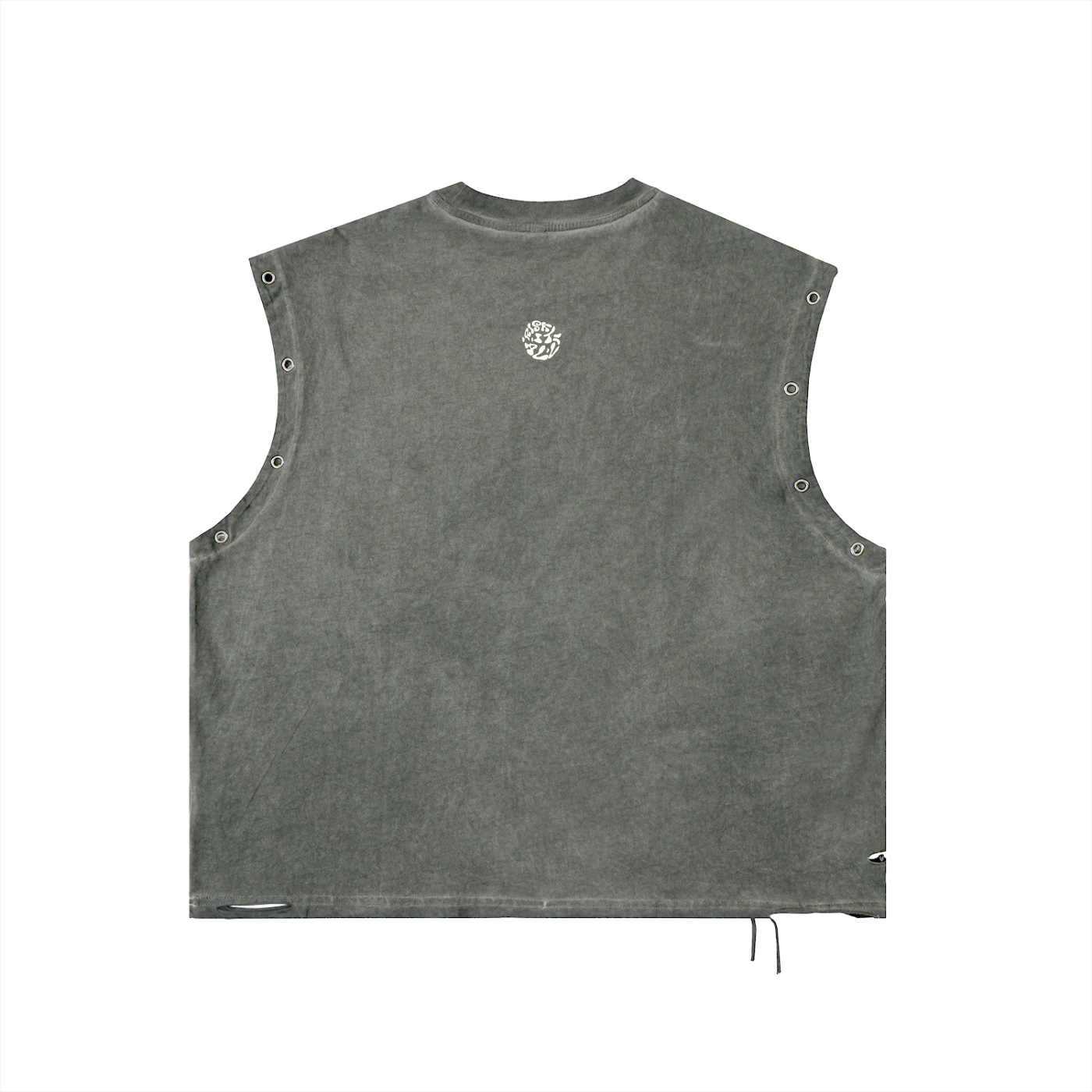 Distressed "A Rich Nobody" Tank Top