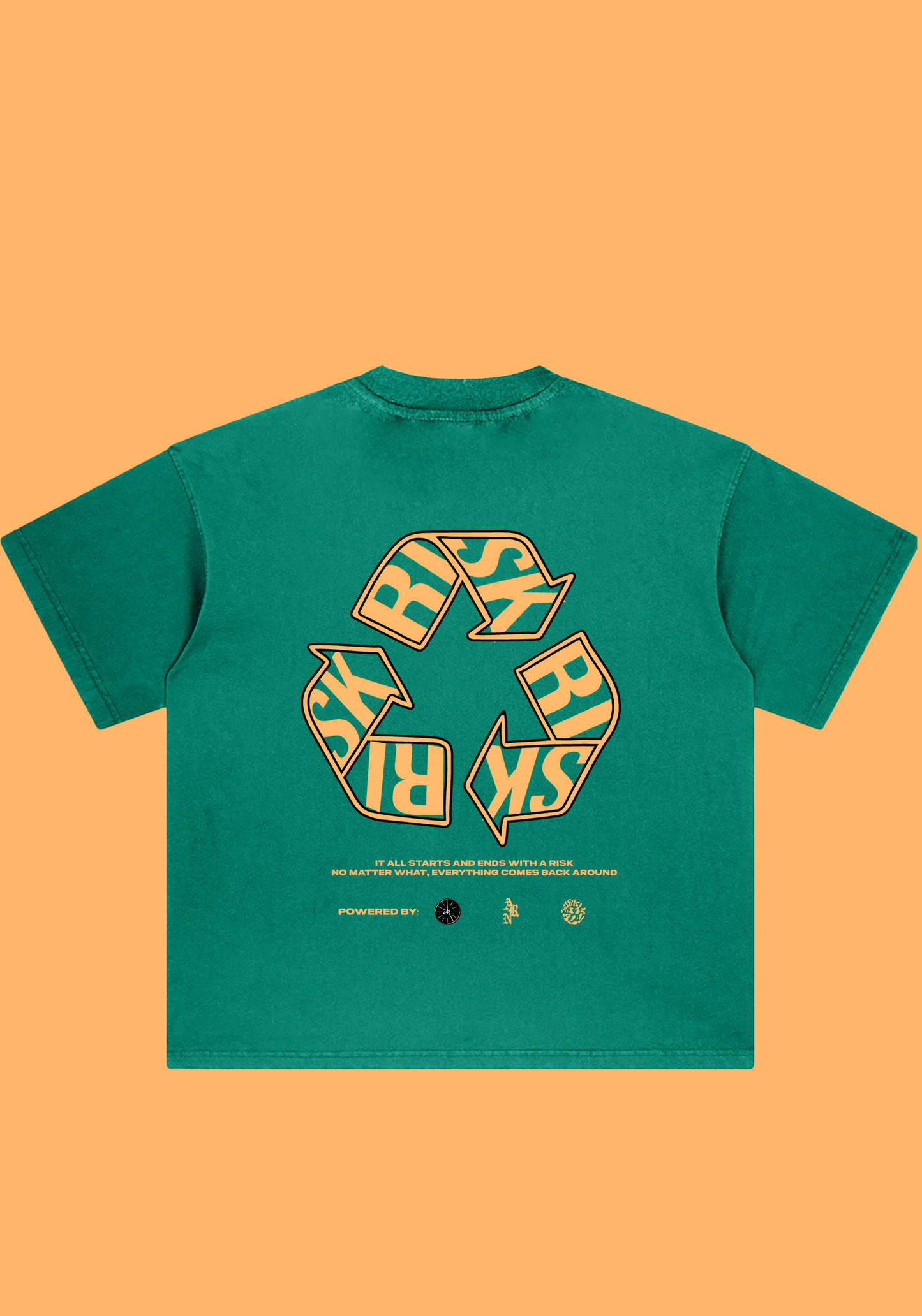 Oversize "24Risk Fabric Dept." T-Shirt