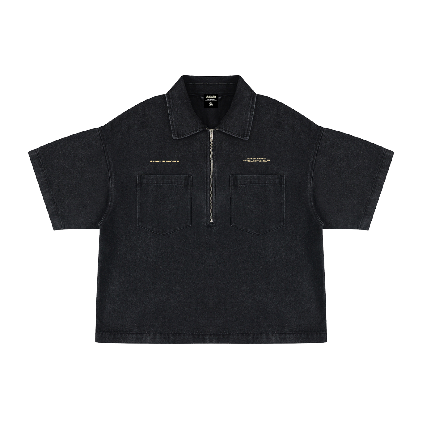 "Serious People Social Club" Denim Shirt
