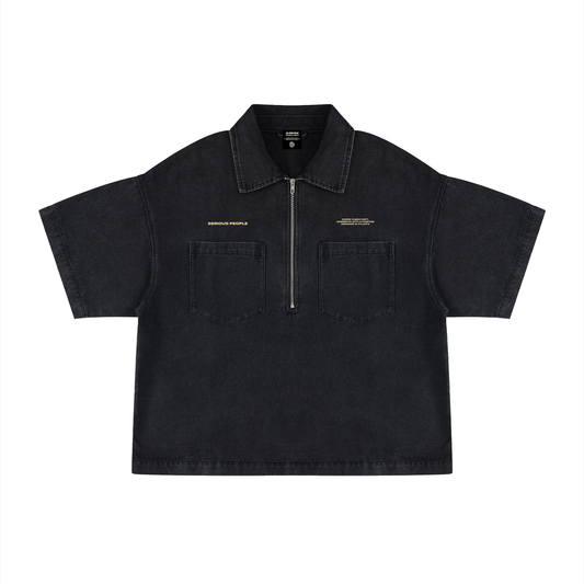 "Serious People Social Club" Denim Shirt