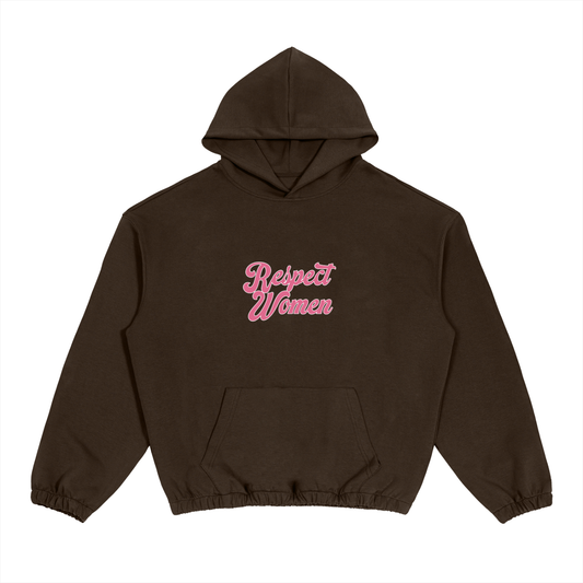 "Respect Women" Boxy Hoodie