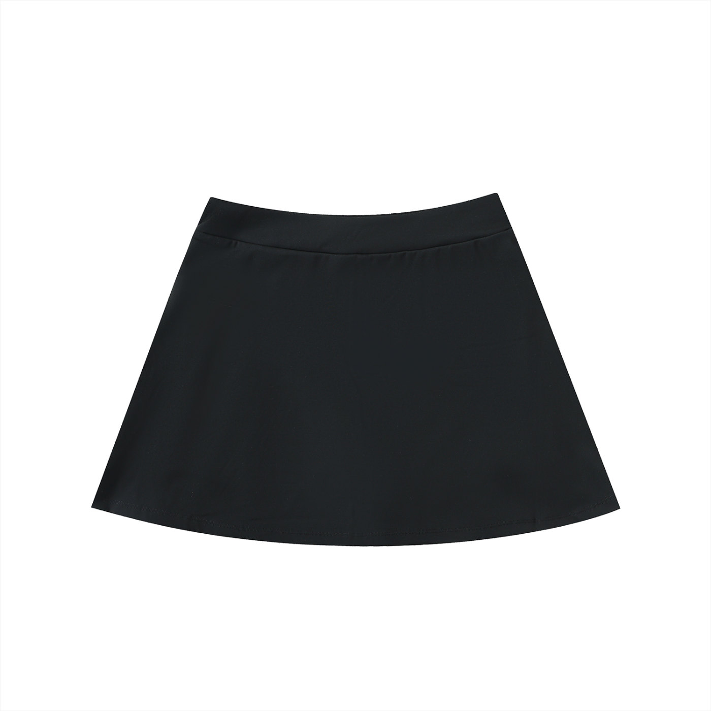 Black High-Waist "Risk It All" Skirt