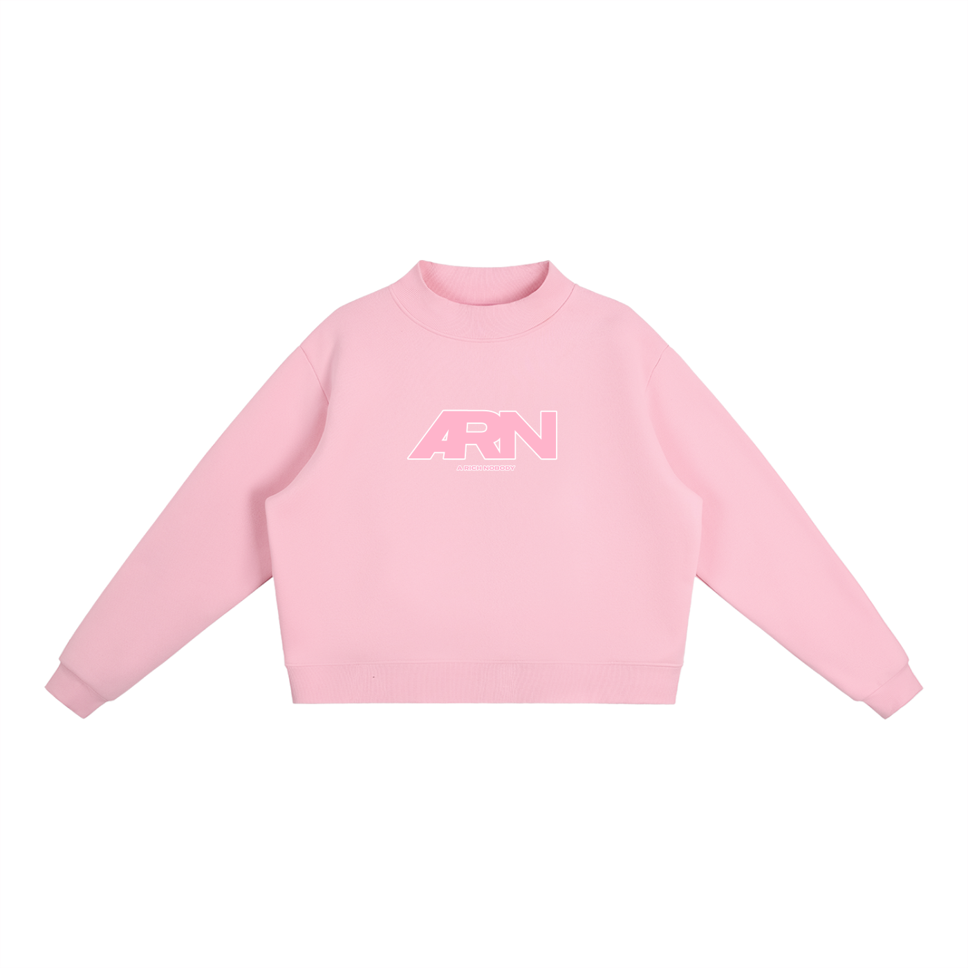 Pink "ARN" Heavy Weight Sweatshirt