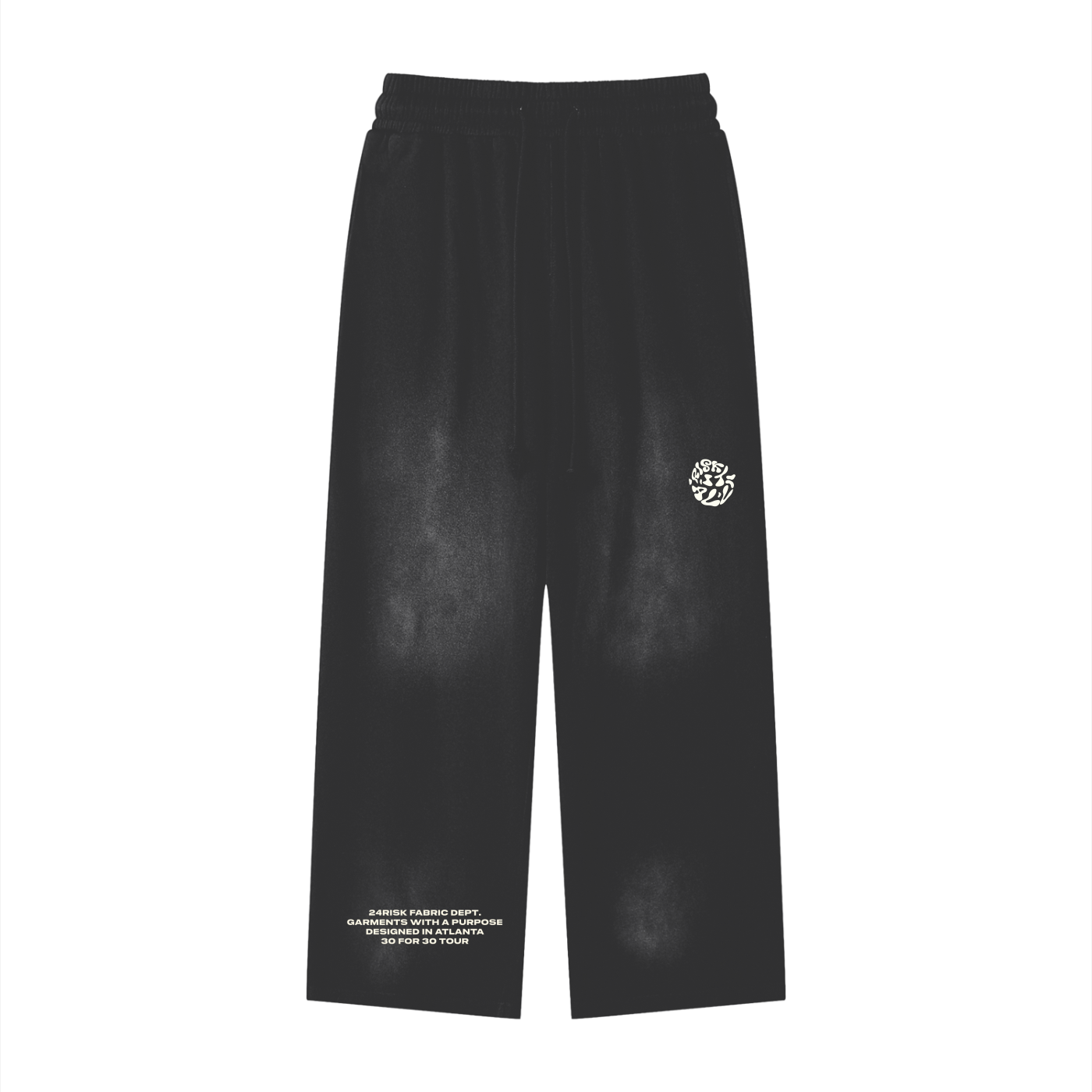 Black "Risk It All" Sweatpants