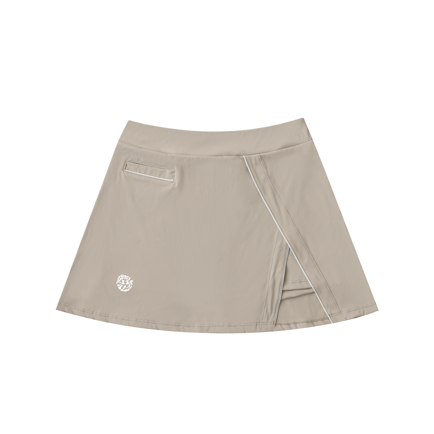 High-Waist Pocketed "Risk It All" Skirt