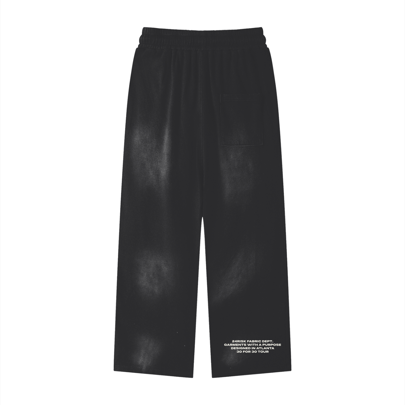 Black "Risk It All" Sweatpants