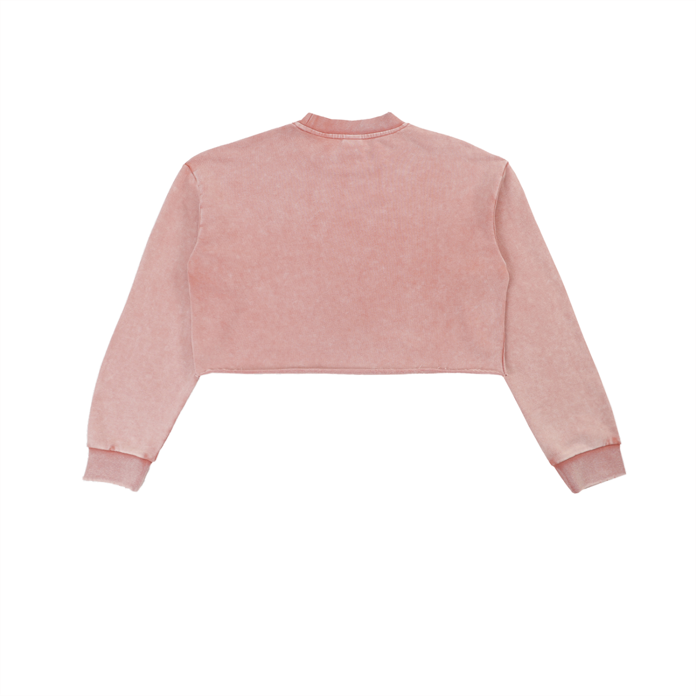 Pink Cropped Sweatshirt