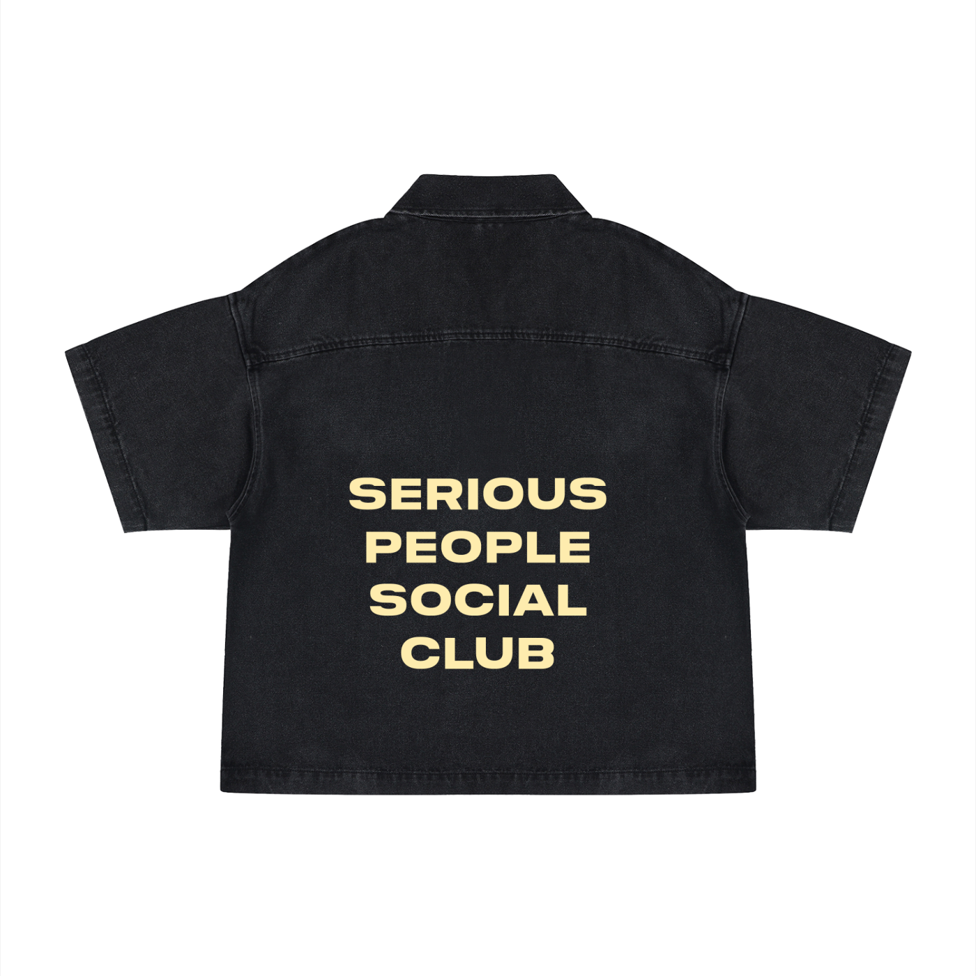 "Serious People Social Club" Denim Shirt