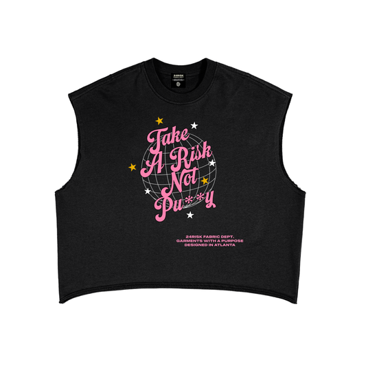 French Terry "Respect Women" Boxy Tank Top