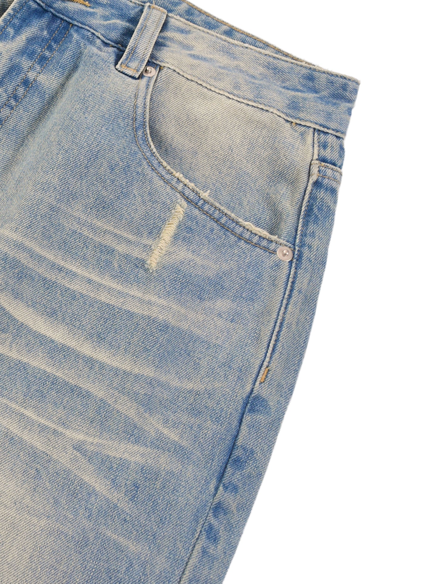 Luxury Streetwear Jeans – Heavyweight Relaxed Fit Denim Pants | 24Risk Fabric Dept