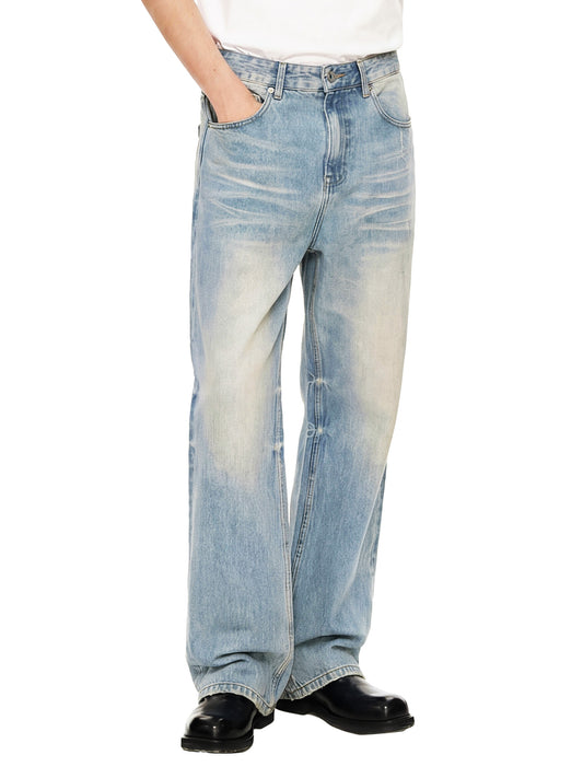 Luxury Streetwear Jeans – Heavyweight Relaxed Fit Denim Pants | 24Risk Fabric Dept